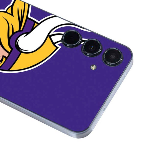 NFL Minnesota Vikings Retro Logo Galaxy A55 5G Skin